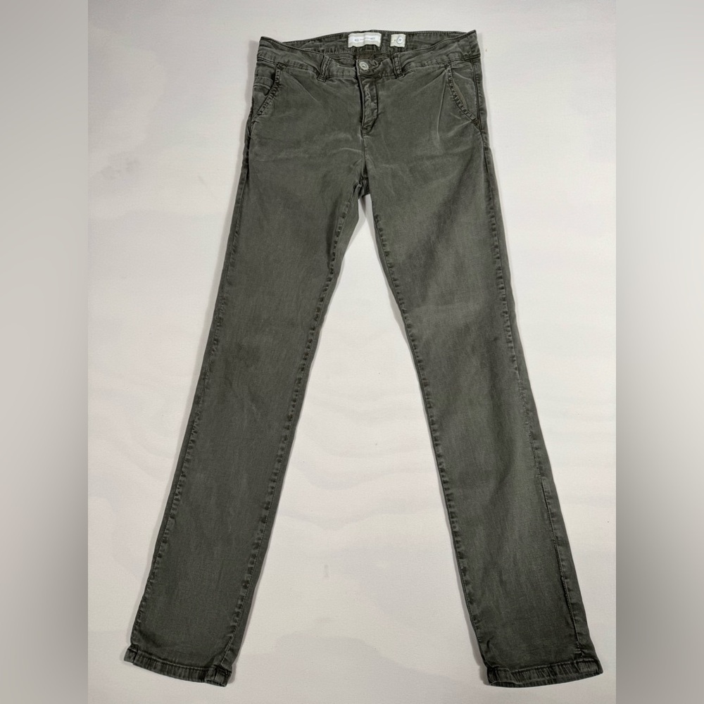 HEI HEI Anthropologie Skinny Pants Olive Green Women's 28